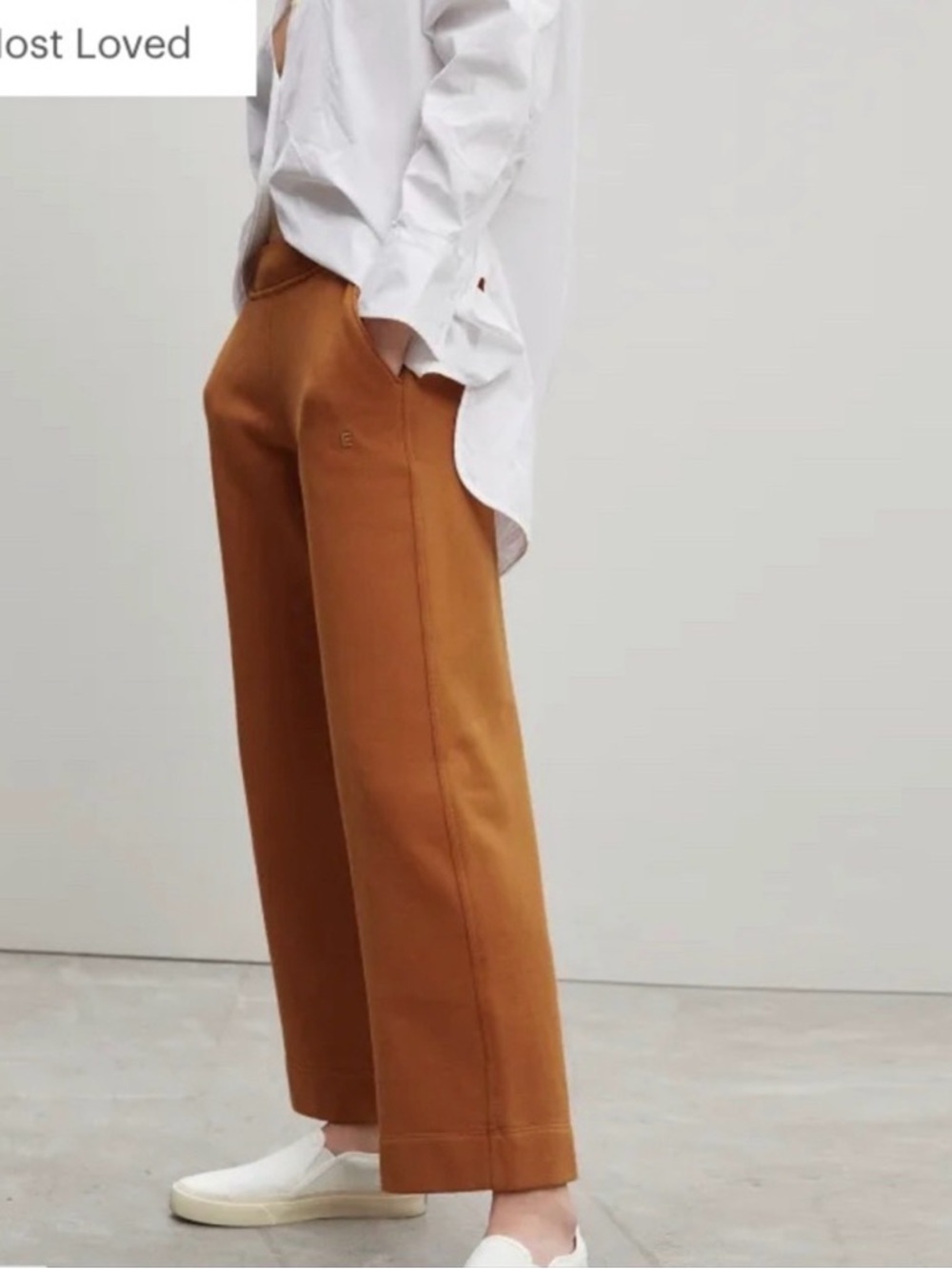 Everlane wide leg sweatpants in size small